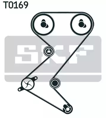 Ременный комплект SKF VKMA 03263 (VKM 13263, VKM 23230, VKMT 03235)