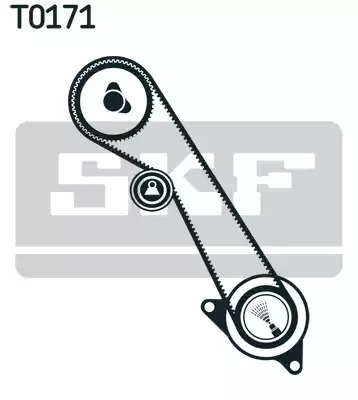 Ременный комплект SKF VKMA 04108 (VKM 14108, VKMT 04108, VKN 1006)