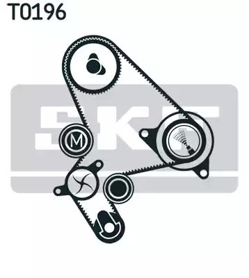 Ременный комплект SKF VKMA 03248 (VKM 13246, VKM 23246, VKMT 03140)