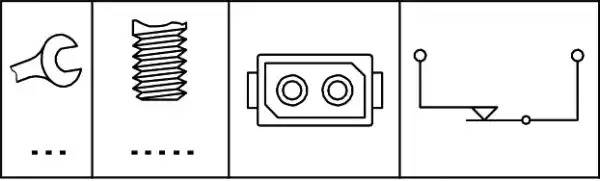 Переключатель HELLA 6DF 006 095-001