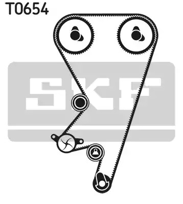 Комплект водяного насоса / зубчатого ремня SKF VKMC 05202 (VKMA 05202, VKPC 85611)