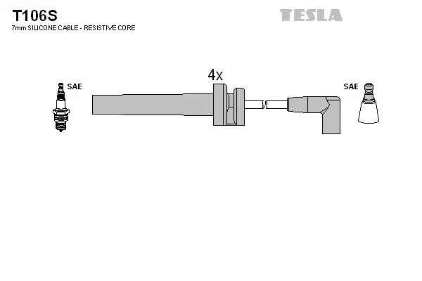 Комплект электропроводки TESLA T106S