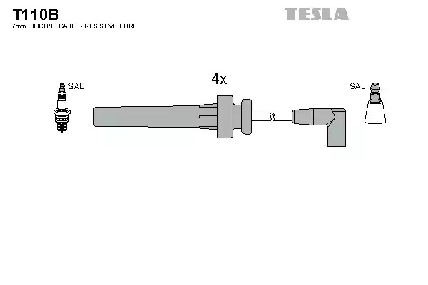 Комплект электропроводки TESLA T110B