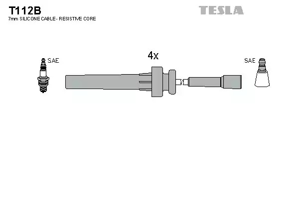 Комплект электропроводки TESLA T112B