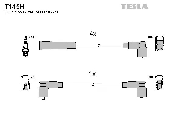 Комплект электропроводки TESLA T145H