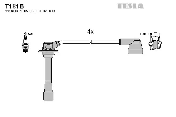 Комплект электропроводки TESLA T181B