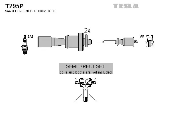 Комплект электропроводки TESLA T295P