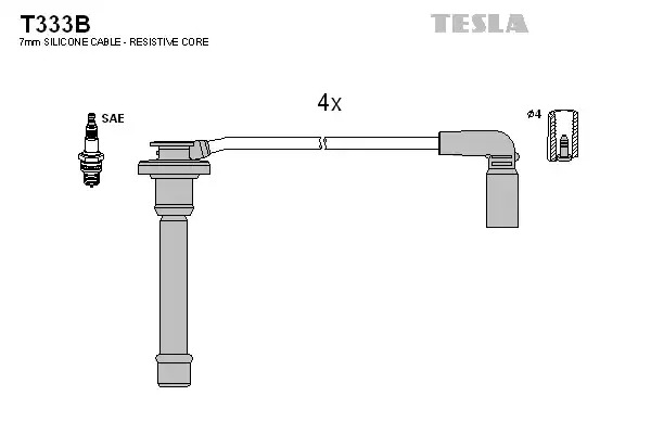 Комплект электропроводки TESLA T333B