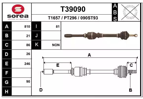 Ролик GATES T39090