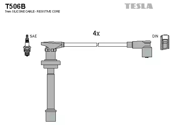 Комплект электропроводки TESLA T506B