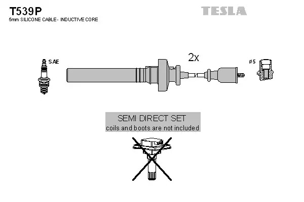 Комплект электропроводки TESLA T539P
