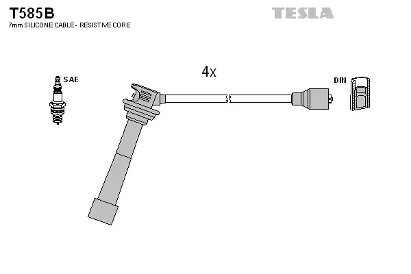 Комплект электропроводки TESLA T585B