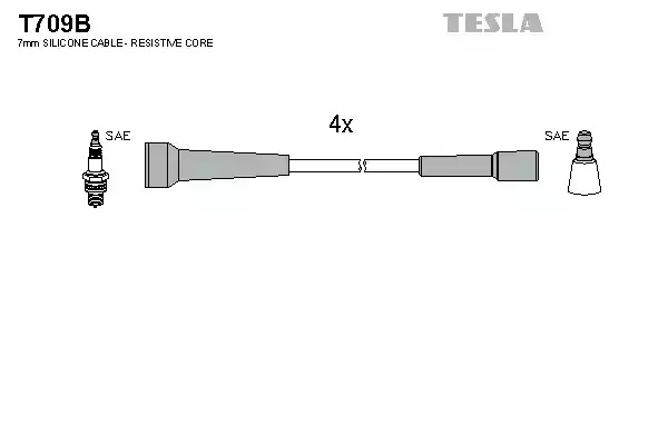 Комплект электропроводки TESLA T709B