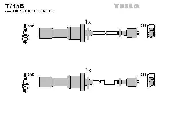 Комплект электропроводки TESLA T745B