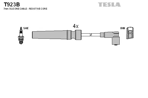 Комплект электропроводки TESLA T923B