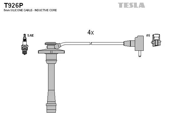 Комплект электропроводки TESLA T926P