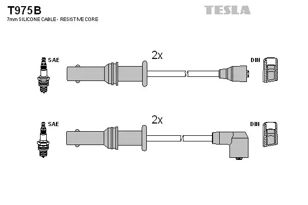 Комплект электропроводки TESLA T975B