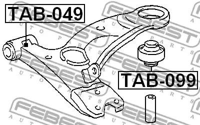 Подвеска FEBEST TAB-049