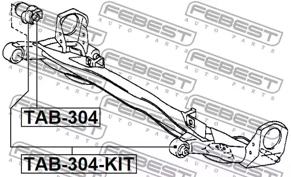 Подвеска FEBEST TAB-304-KIT