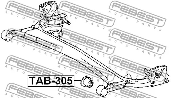 Подвеска FEBEST TAB-305