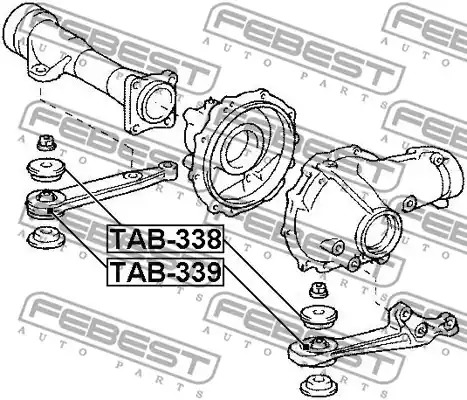 Подвеска FEBEST TAB-339