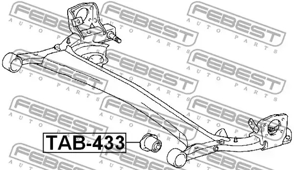 Подвеска FEBEST TAB-433