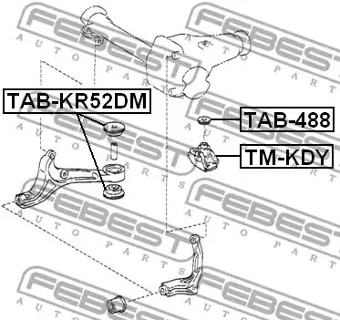 Подвеска FEBEST TAB-488