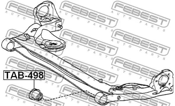 Подвеска FEBEST TAB-498