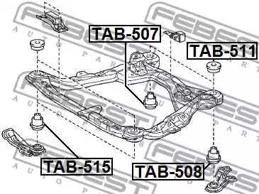 Подвеска FEBEST TAB-515