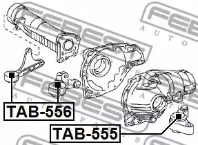 Подвеска FEBEST TAB-556