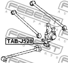 Втулка FEBEST TAB-J520