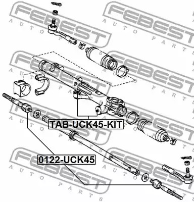 Подвеска FEBEST TAB-UCK45-KIT