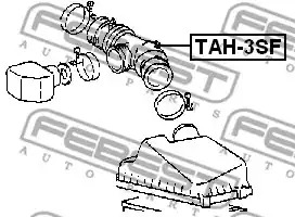 Трубопровод FEBEST TAH-3SF