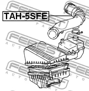Трубопровод FEBEST TAH-5SFE
