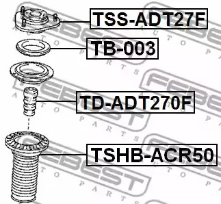 Подшипник FEBEST TB-003