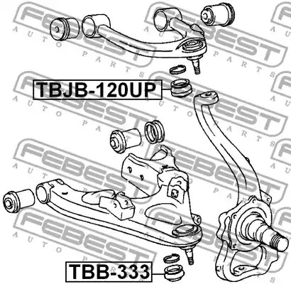 Ремкомплект FEBEST TBB-333