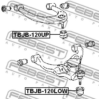 Ремкомплект FEBEST TBJB-120LOW