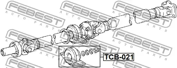 Подшипник FEBEST TCB-021