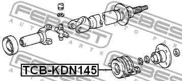 Подшипник FEBEST TCB-KDN145