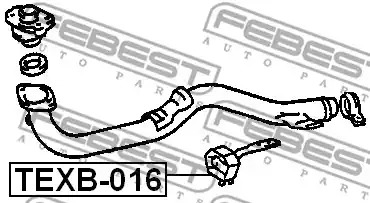 Монтажный комплект FEBEST TEXB-016