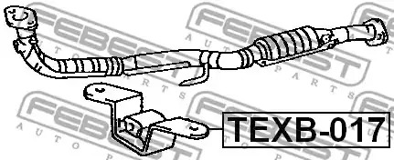 Монтажный комплект FEBEST TEXB-017