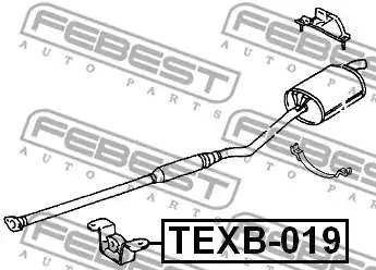 Монтажный комплект FEBEST TEXB-019