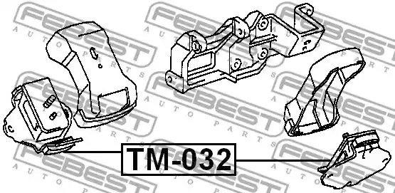 Подвеска FEBEST TM-032