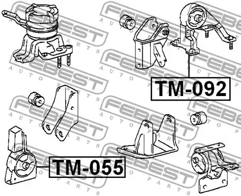 Подвеска FEBEST TM-055