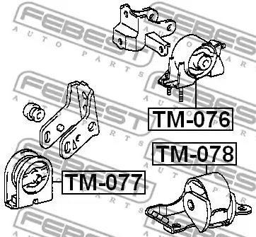 Подвеска FEBEST TM-078