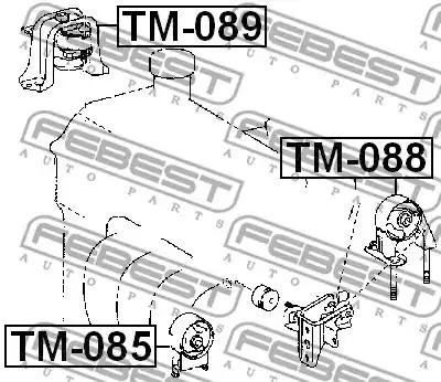 Подвеска FEBEST TM-088