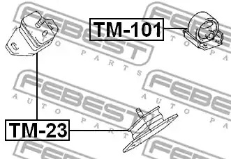 Подвеска FEBEST TM-101