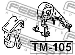 Подвеска FEBEST TM-105