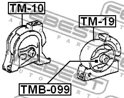 Подвеска FEBEST TM-10