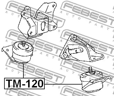 Подвеска FEBEST TM-120